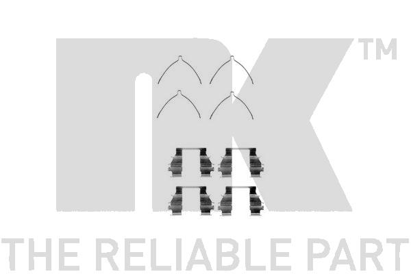 Accessory Kit, disc brake pad