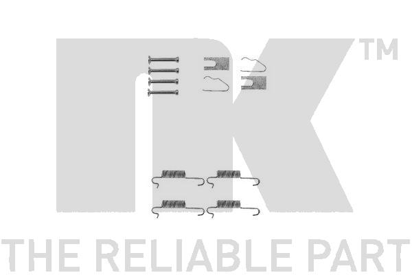 Accessory Kit, brake shoes
