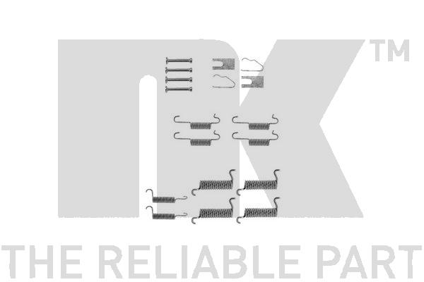 Accessory Kit, brake shoes