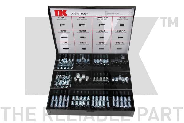 NK 8901 Sortiment, Armaturen