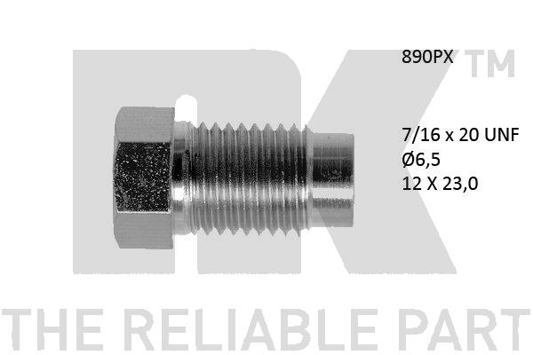 NK 890PX Überwurfschraube