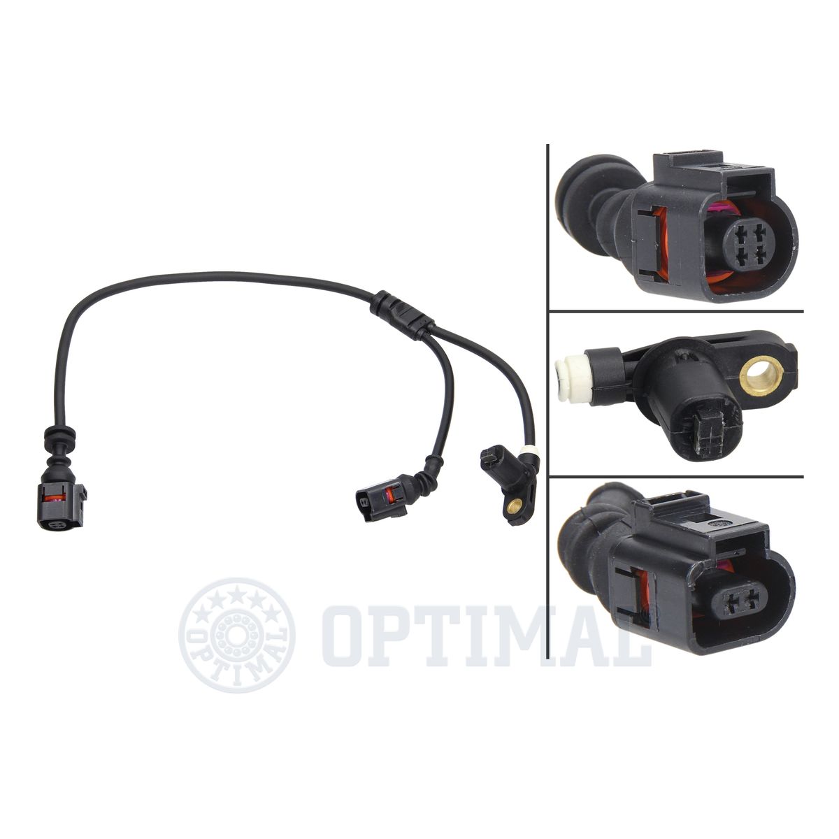 OPTIMAL 06-S148 Sensor, wheel speed for FORD SEAT VW