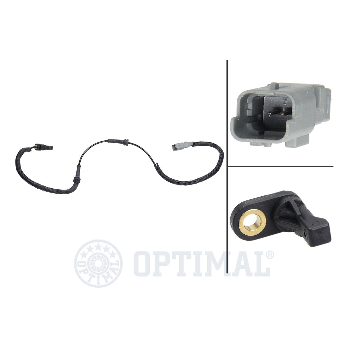 OPTIMAL 06-S193 Sensor, wheel speed for CITROËN FIAT LANCIA PEUGEOT