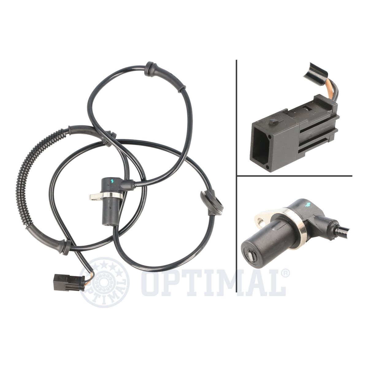 OPTIMAL 06-S290 Sensor, wheel speed for AUDI