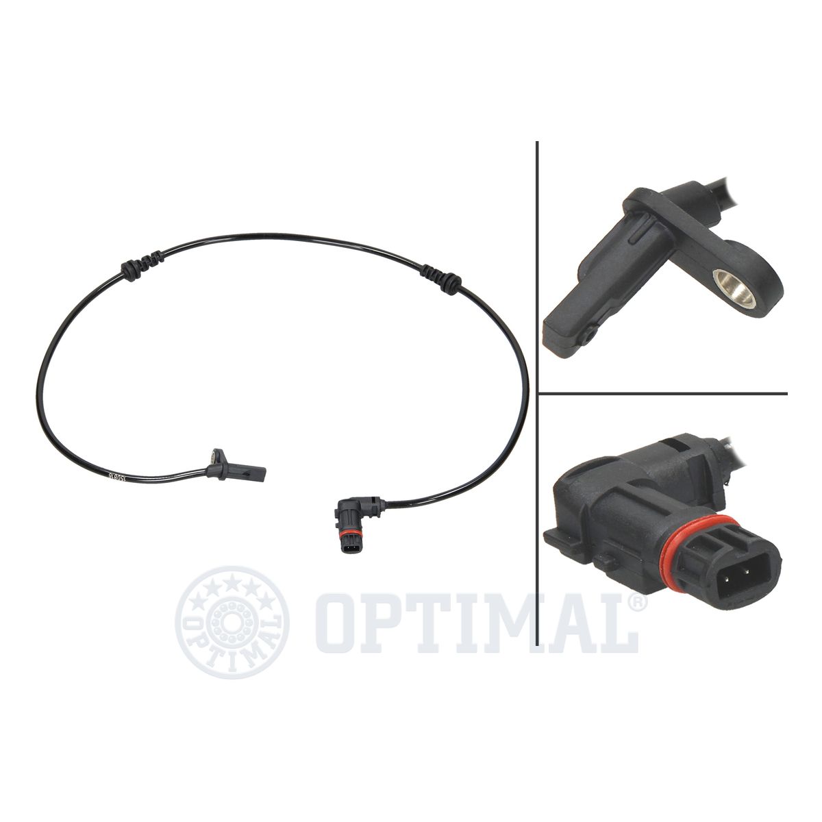 OPTIMAL 06-S385 Sensor, wheel speed Front Axle Left Front Axle Right for MERCEDES-BENZ