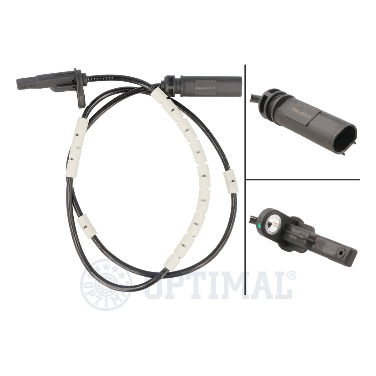 OPTIMAL 06-S562 Sensor, wheel speed Rear Axle Left Rear Axle Right for BMW