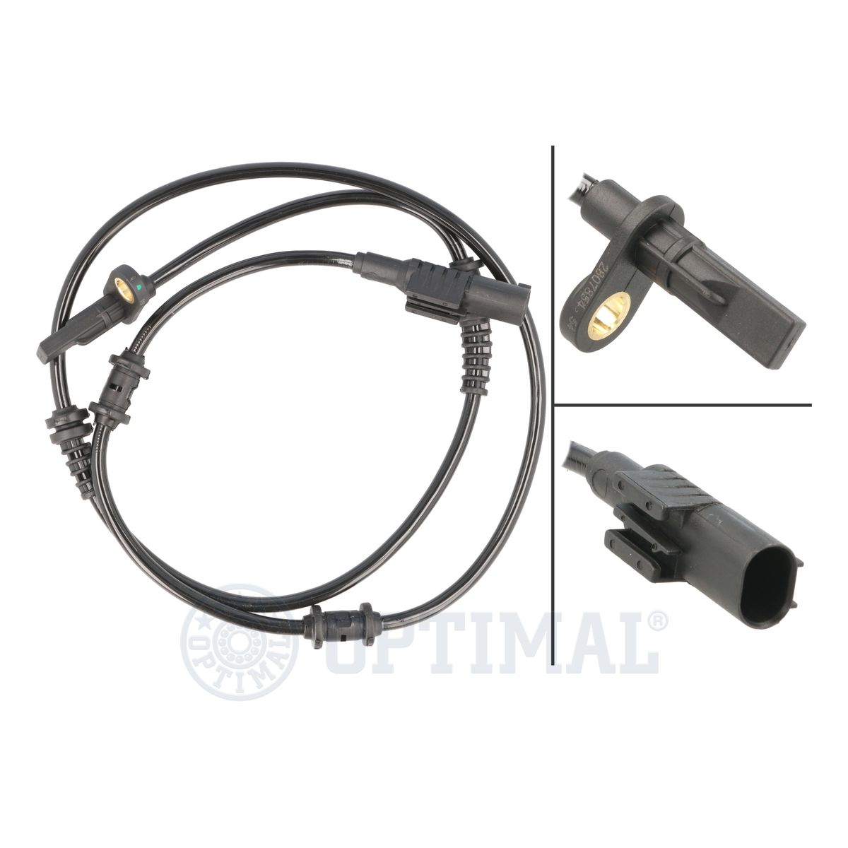 OPTIMAL 06-S568 Sensor, wheel speed Front Axle Left Front Axle Right for MERCEDES-BENZ