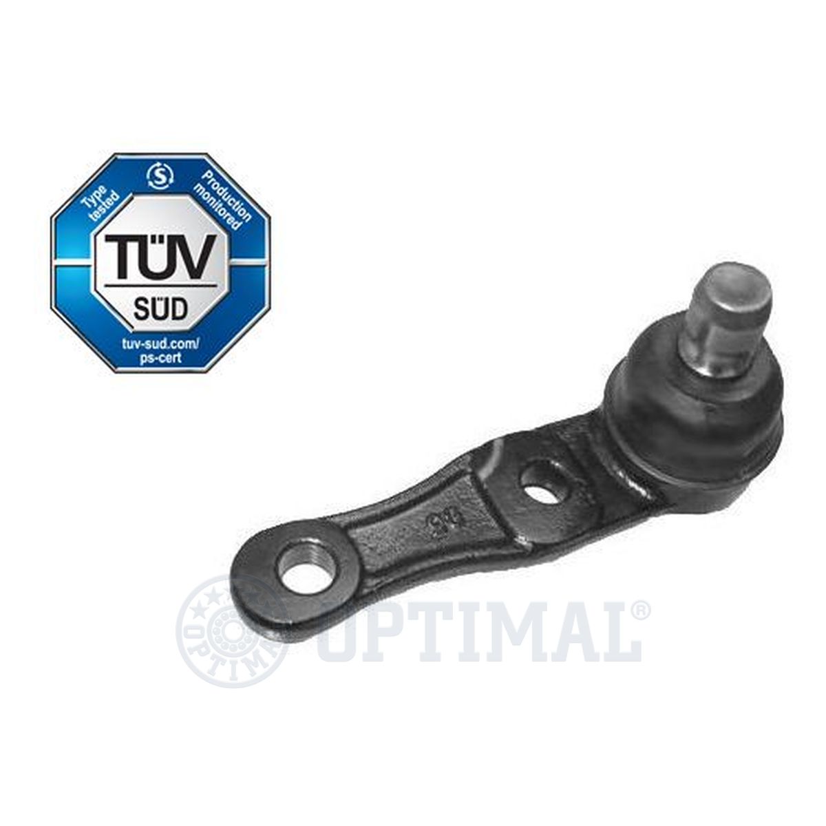 OPTIMAL G3-891 Άρθρωση υποστήριξης Mπροστινός άξονας δεξιά κάτω Μπροστινός άξονας αριστερά for KIA