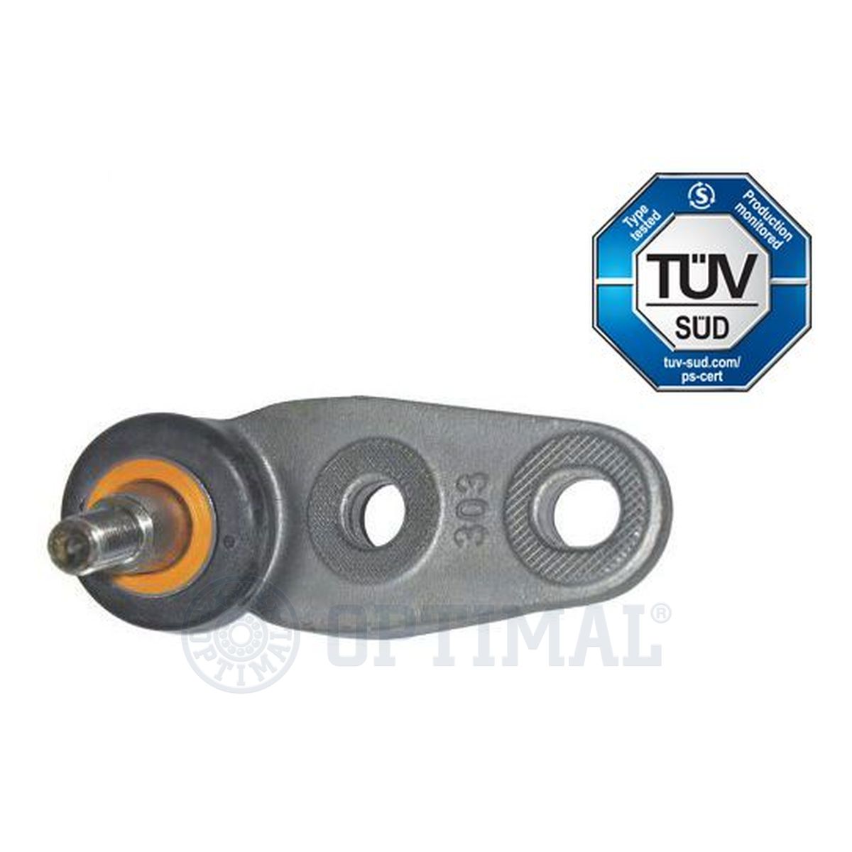 OPTIMAL G3-992 Άρθρωση υποστήριξης Μπροστινός άξονας αριστερά for MINI