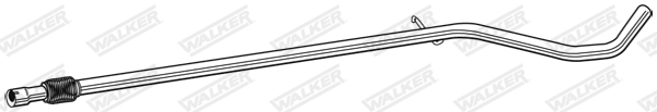 WALKER 07642 Eksosrør