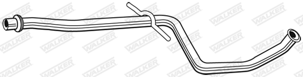 WALKER 07648 Eksosrør