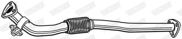 WALKER 09539 Výfukové potrubie