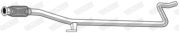 WALKER 10370 Výfukové potrubie