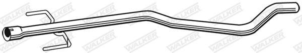 WALKER 10473 Výfukové potrubie