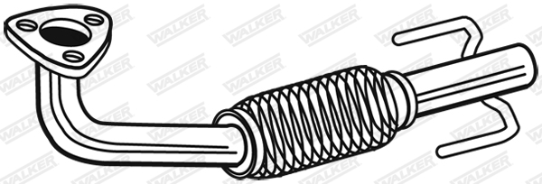 WALKER 10536 Exhaust Pipe