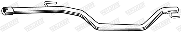 WALKER 10551 Výfukové potrubie