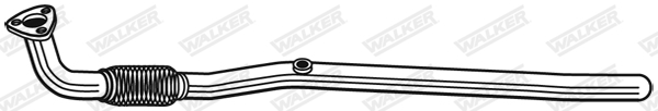 WALKER 10583 Výfukové potrubie