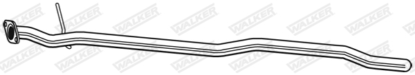 WALKER 10649 Výfukové potrubie