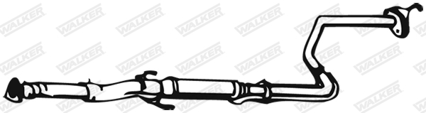 WALKER 13893 Μεσαίο σιλανσιέ