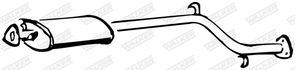 WALKER 14900 Μεσαίο σιλανσιέ