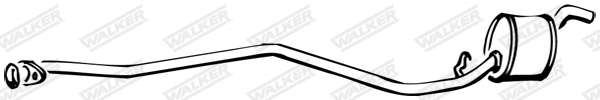 WALKER 15473 Μεσαίο σιλανσιέ