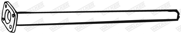 WALKER 16632 Výfukové potrubie