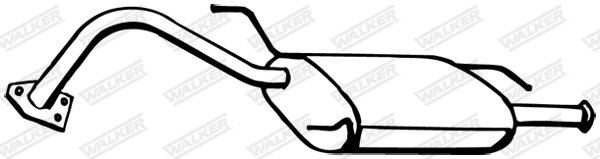 WALKER 16942 Πίσω σιλανσιέ