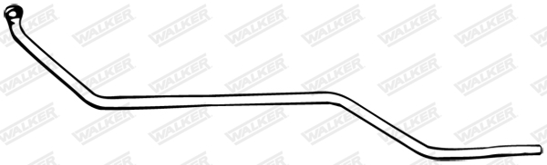 WALKER 17441 Σωλήνας εξάτμισης