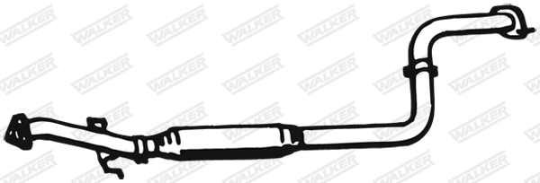 WALKER 17798 Μεσαίο σιλανσιέ