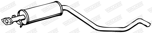 WALKER 18007 Μεσαίο σιλανσιέ