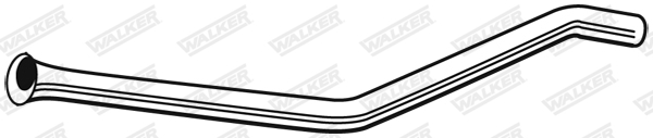 WALKER 19019 Σωλήνας εξάτμισης