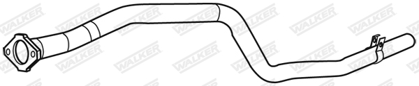 WALKER 19820 Σωλήνας εξάτμισης