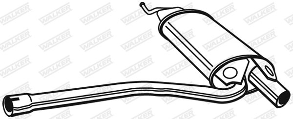WALKER 21193 Μεσαίο σιλανσιέ