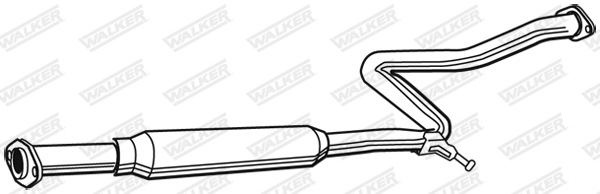 WALKER 21230 Μεσαίο σιλανσιέ