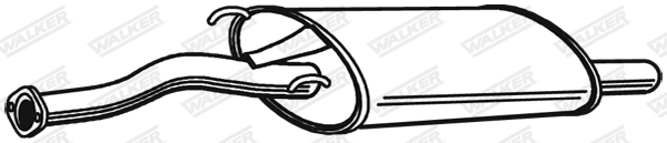 WALKER 21254 Πίσω σιλανσιέ