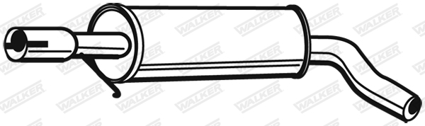 WALKER 21579 Μεσαίο σιλανσιέ