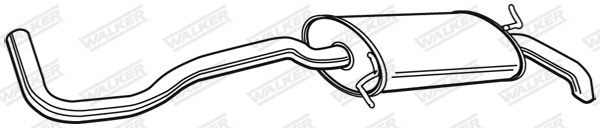 WALKER 21947 Πίσω σιλανσιέ