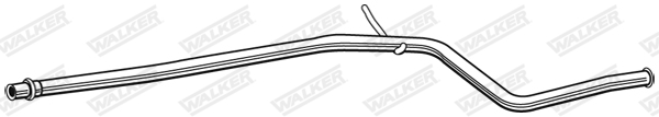 WALKER 22410 Eksosrør