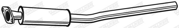 WALKER 22487 Μεσαίο σιλανσιέ