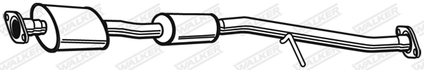 WALKER 22959 Stredný tlmič výfuku