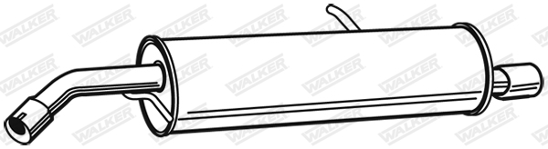 WALKER 23227 bakre lydpotte