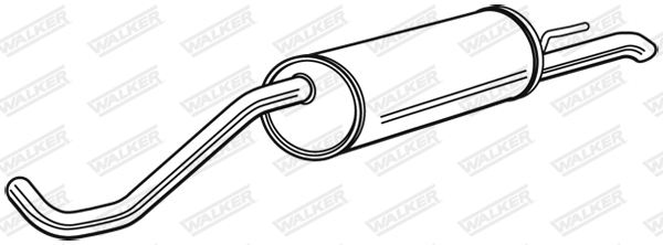 WALKER 24154 bakre lydpotte