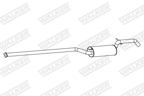 WALKER 24342 bakre lydpotte