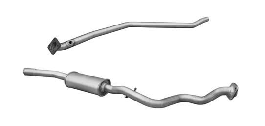 WALKER 24702 Stredný tlmič výfuku