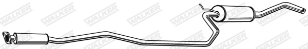 WALKER 70129 Μεσαίο σιλανσιέ