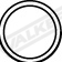 WALKER 80459 Pakning, eksosrør