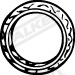 WALKER 82587 tömítés, kipufogócső elöl hátsó középső CITROËN FIAT JEEP LADA LANCIA OPEL PEUGEOT VAUXHALL