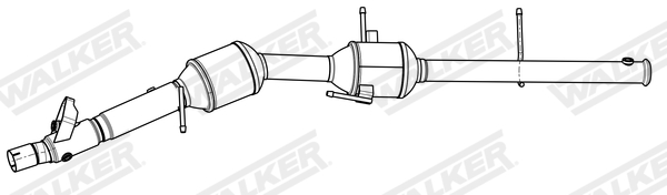 WALKER 96016 Selective Catalytic Reduction (SCR) Katalyzátor SCR