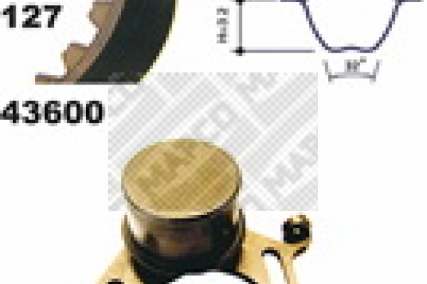 MAPCO 23600 Σετ οδοντωτού ιμάντα for BMW