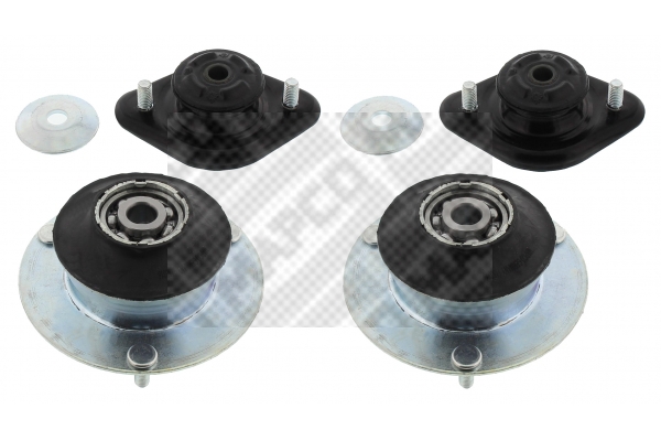 MAPCO 33802/4 Repair Kit, suspension strut support mount Front Axle both sides Rear Axle both sides for BMW